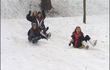 Neige : glisse à Liège